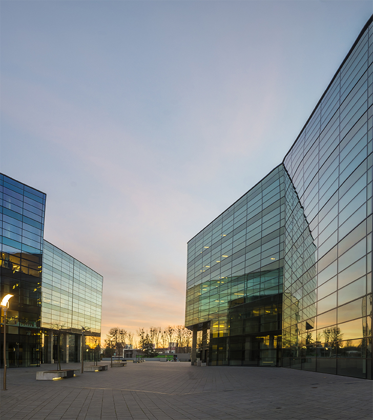 Two buildings