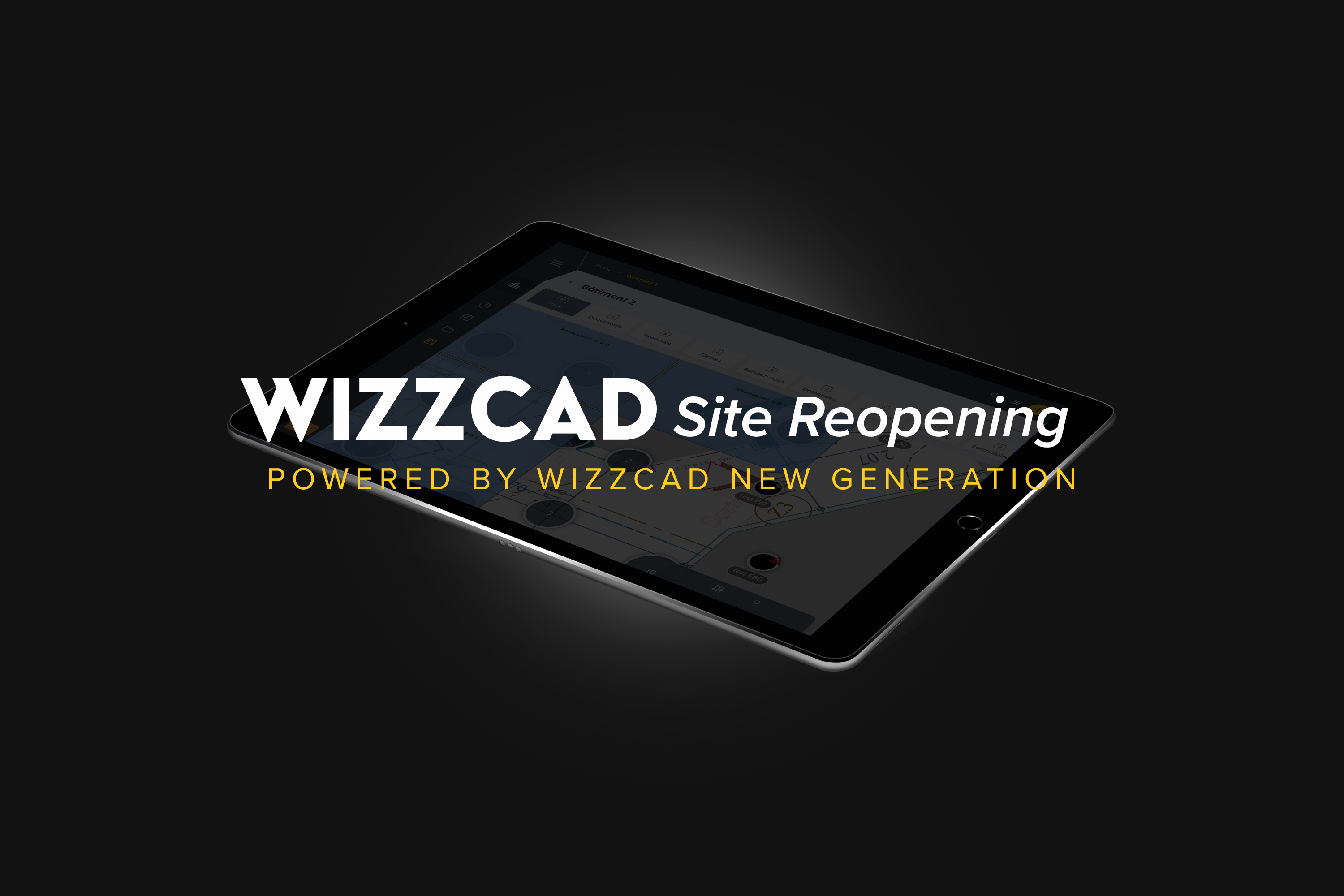 application wizzcad reprise chantier