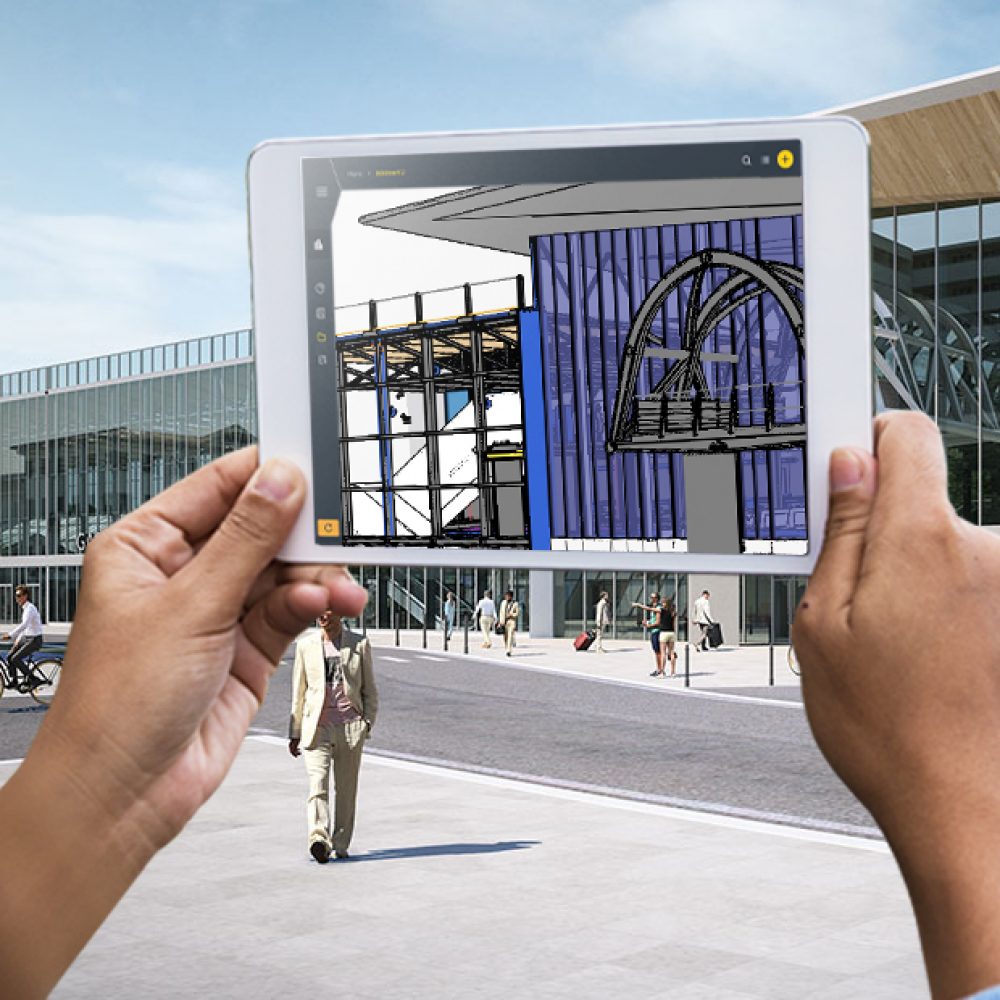 Digital Twin on a tablet using BIM